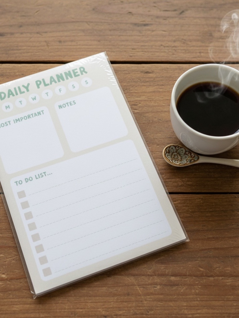 Note pad -to do list minimalist